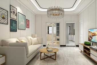 营口现代风格-客厅