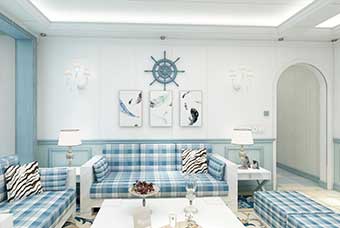 营口地中海风格-客厅