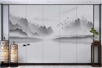 营口森佰汇航空纤维（山水画系列）