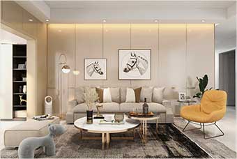 营口客厅空间案例